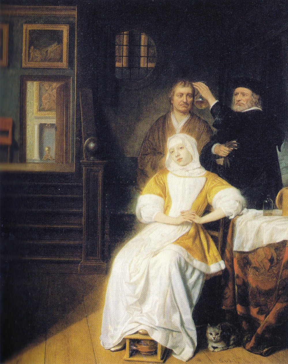 Anemická dáma od Samuel van Hoogstraten