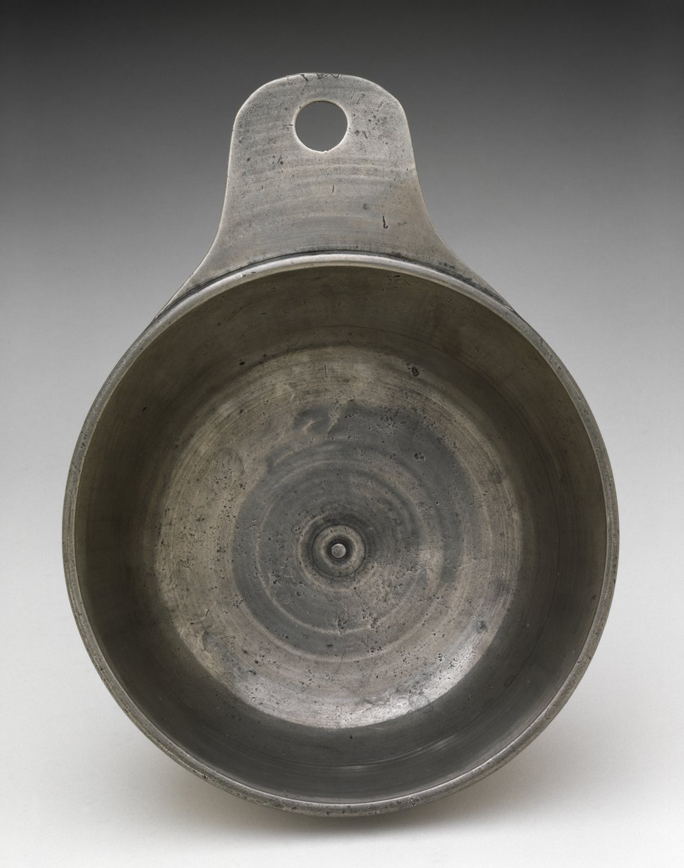 Porringer, c. 1775-1825 (cín) od Samuel (attr.to) Pennock