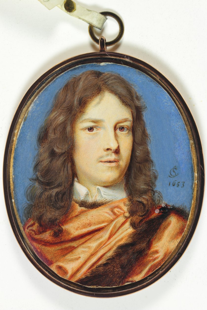 Gentleman jménem Abraham Cowley od Samuel (cicle of) Cooper