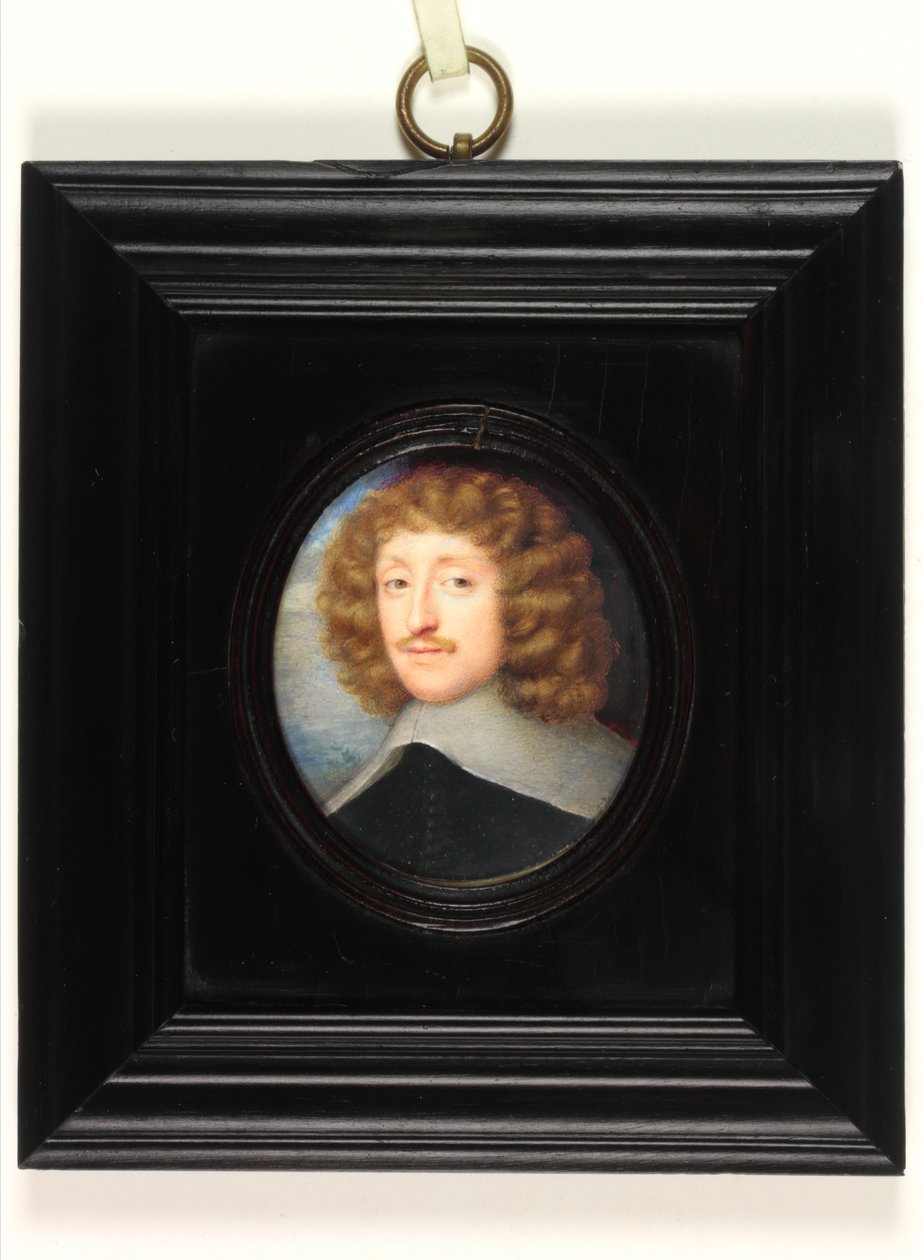 William Villiers, druhý vikomt Grandison (akvarel na pergamenu) od Samuel (cicle of) Cooper