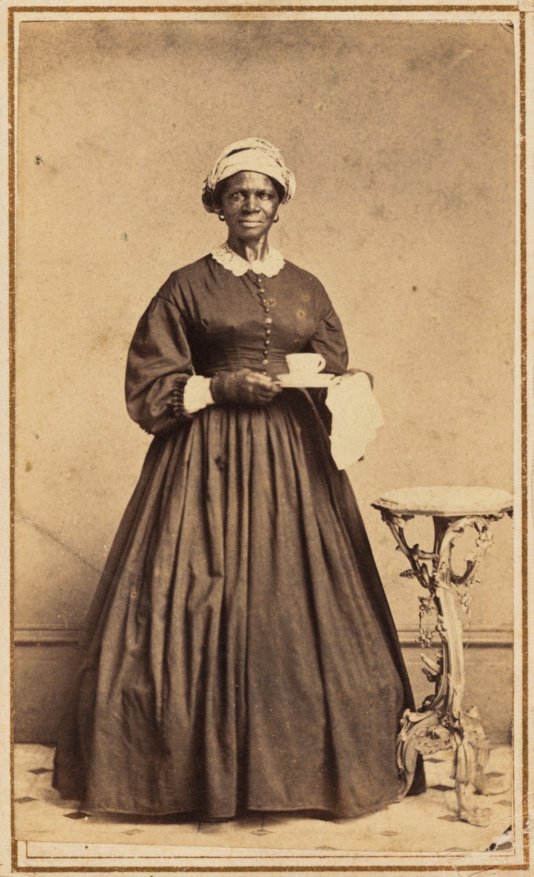 Portrét ženy,1864-1865 (foto) od Samuel A. Thomas