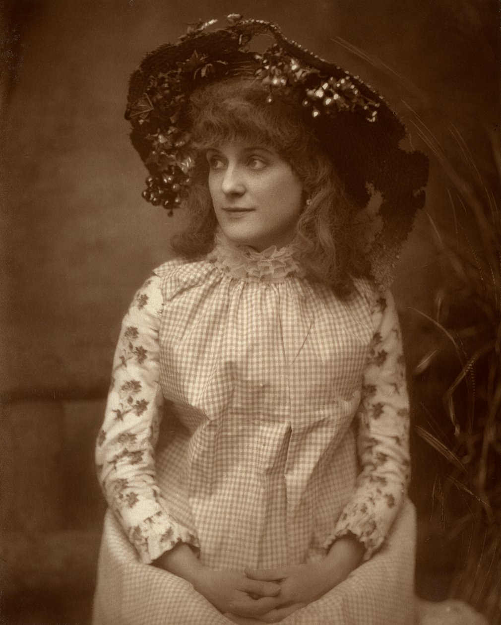 Minnie Palmer , americká herečka, 1884 od Samuel A Walker