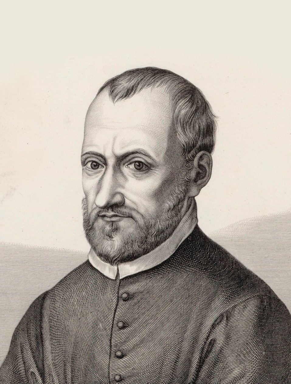 Portrét skladatele Giovanni Pierluigi da Palestrina 1526-1594. od Samuel Amsler