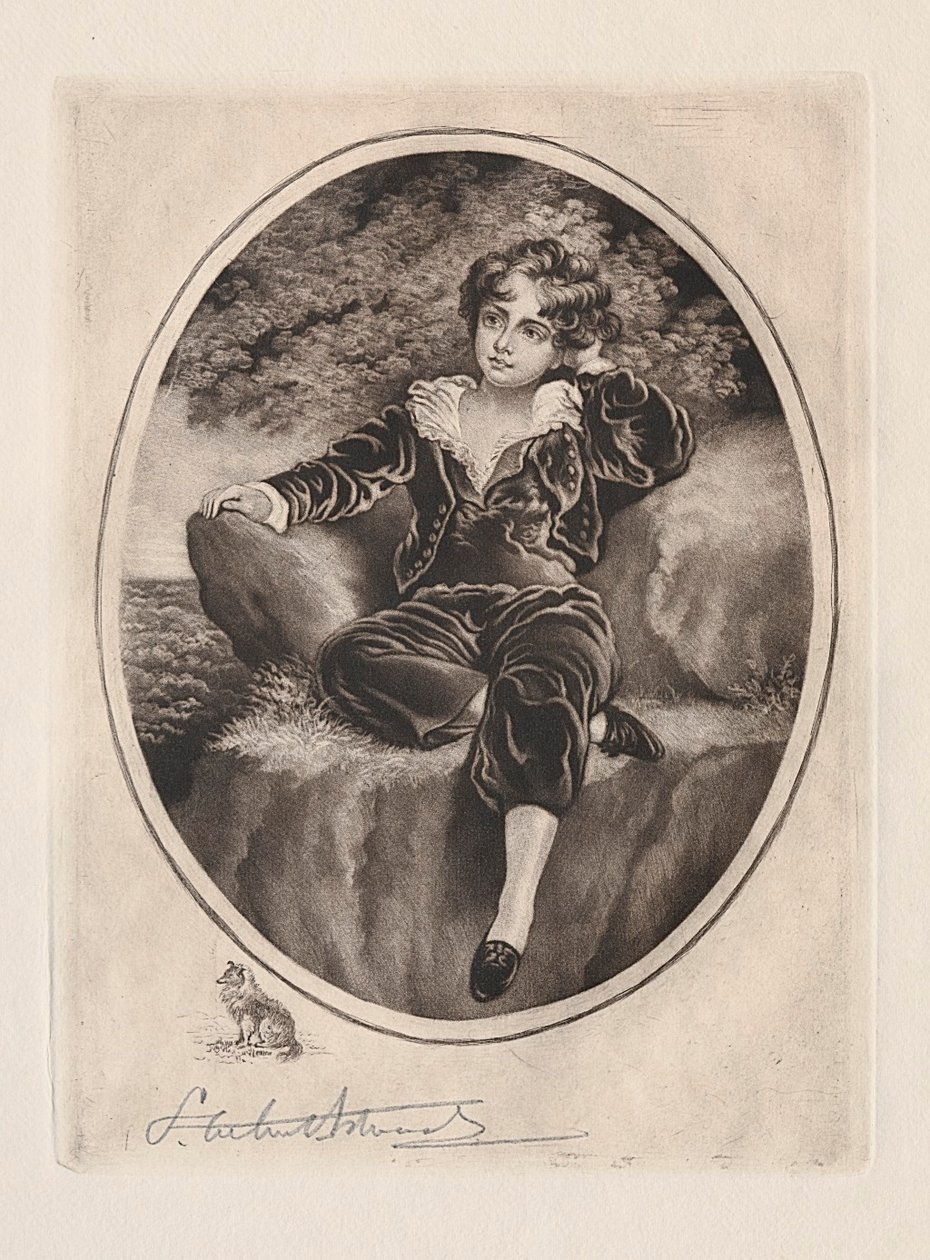 Mistr Lambton, 19.-20. století. od Samuel Arlent Edwards