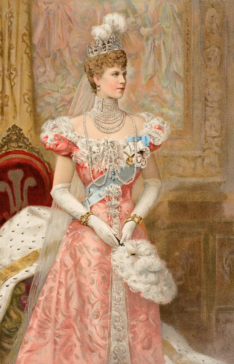 Její královská výsost princezna z Walesu, z „The Illustrated London News“, 1902 od Samuel Begg
