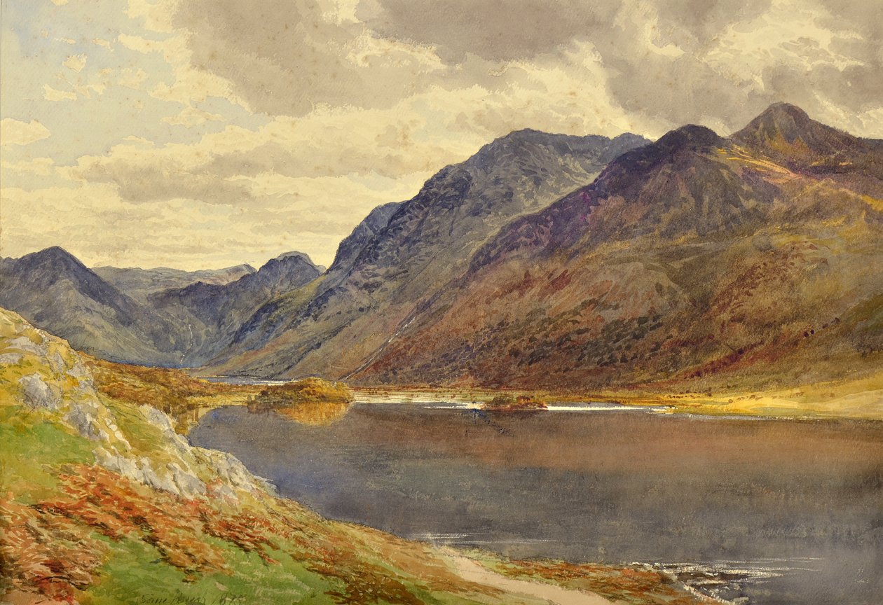 Crummock Water, Cumberland od Samuel Bough
