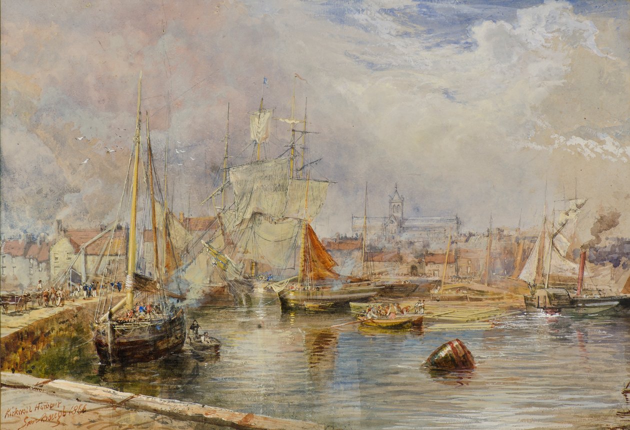 přístav Kirkwall od Samuel Bough
