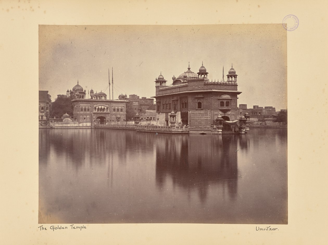 Amritsar; Zlatý chrám od Samuel Bourne