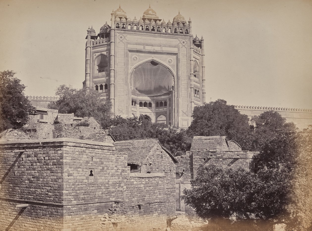 Strážní brána pevnosti Fatehpur Sikri od Samuel Bourne