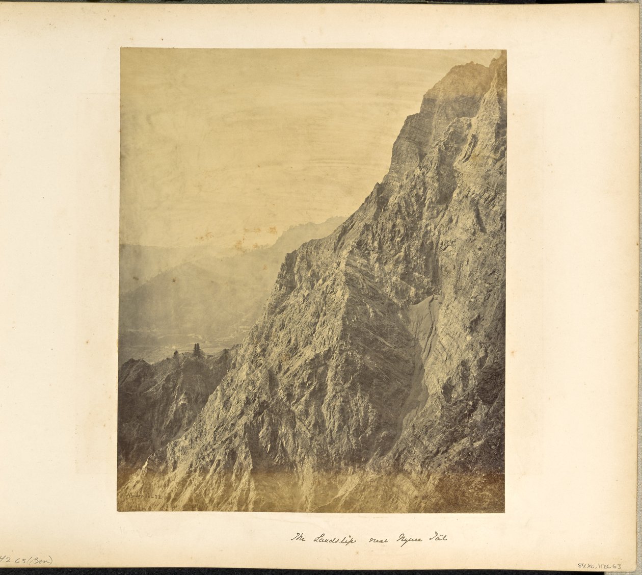 Nynee Tal; The Landslip od Samuel Bourne