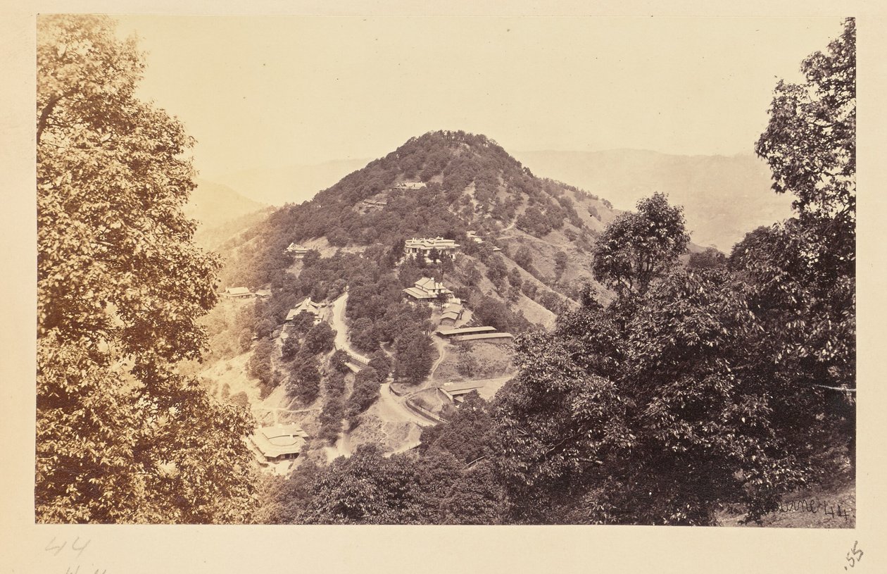 Simla; Elysium Hill od Samuel Bourne