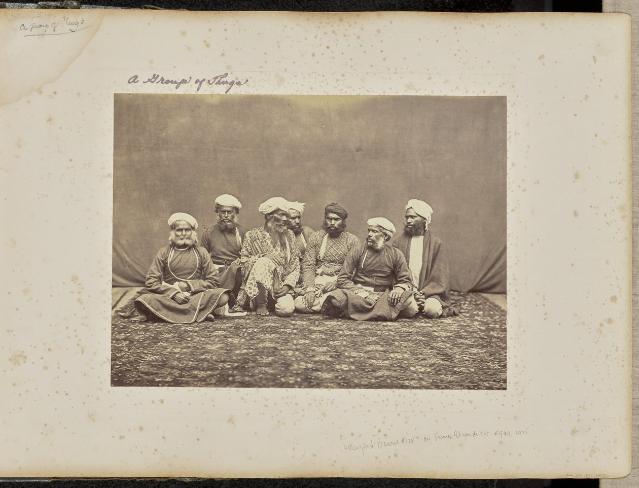 Simla; skupina thugů od Samuel Bourne