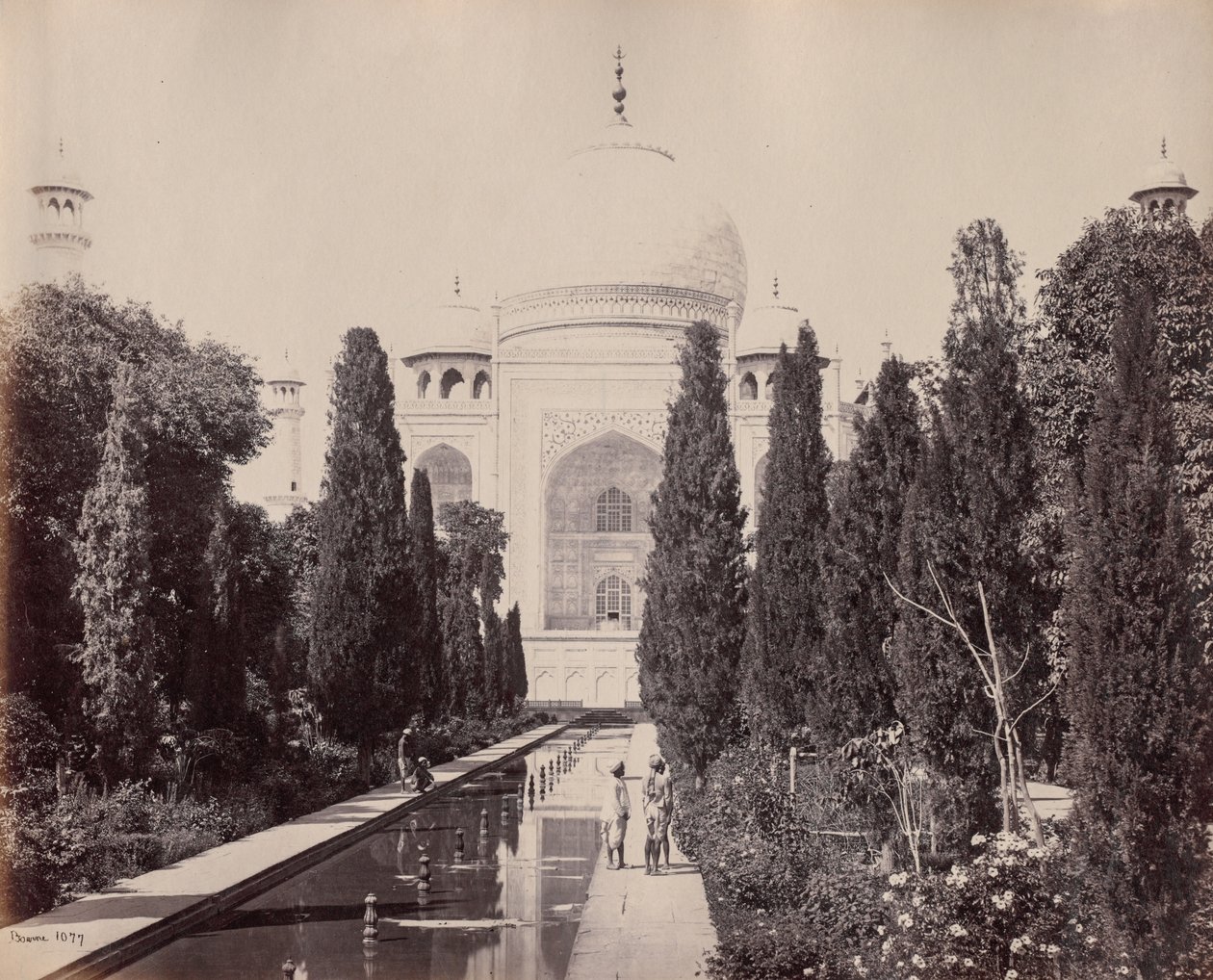 Simla a Taj Mahal od Samuel Bourne