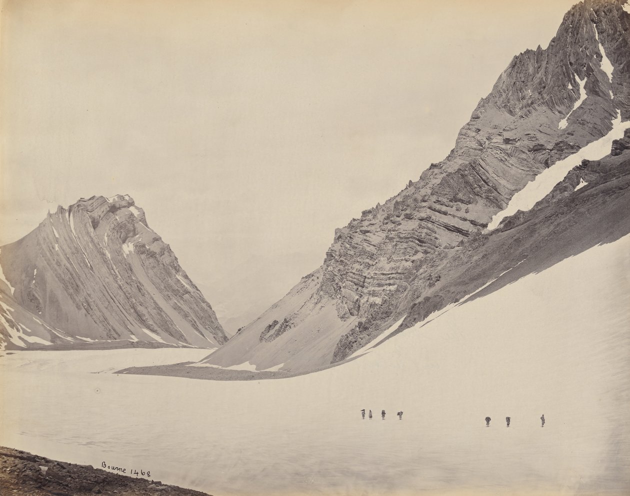 Průsmyk Manirung, 1866. od Samuel Bourne