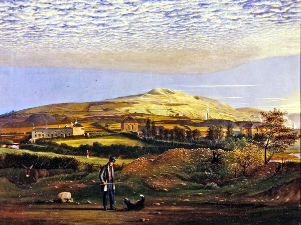 West Country Mines (olej na plátně) od Samuel Colman