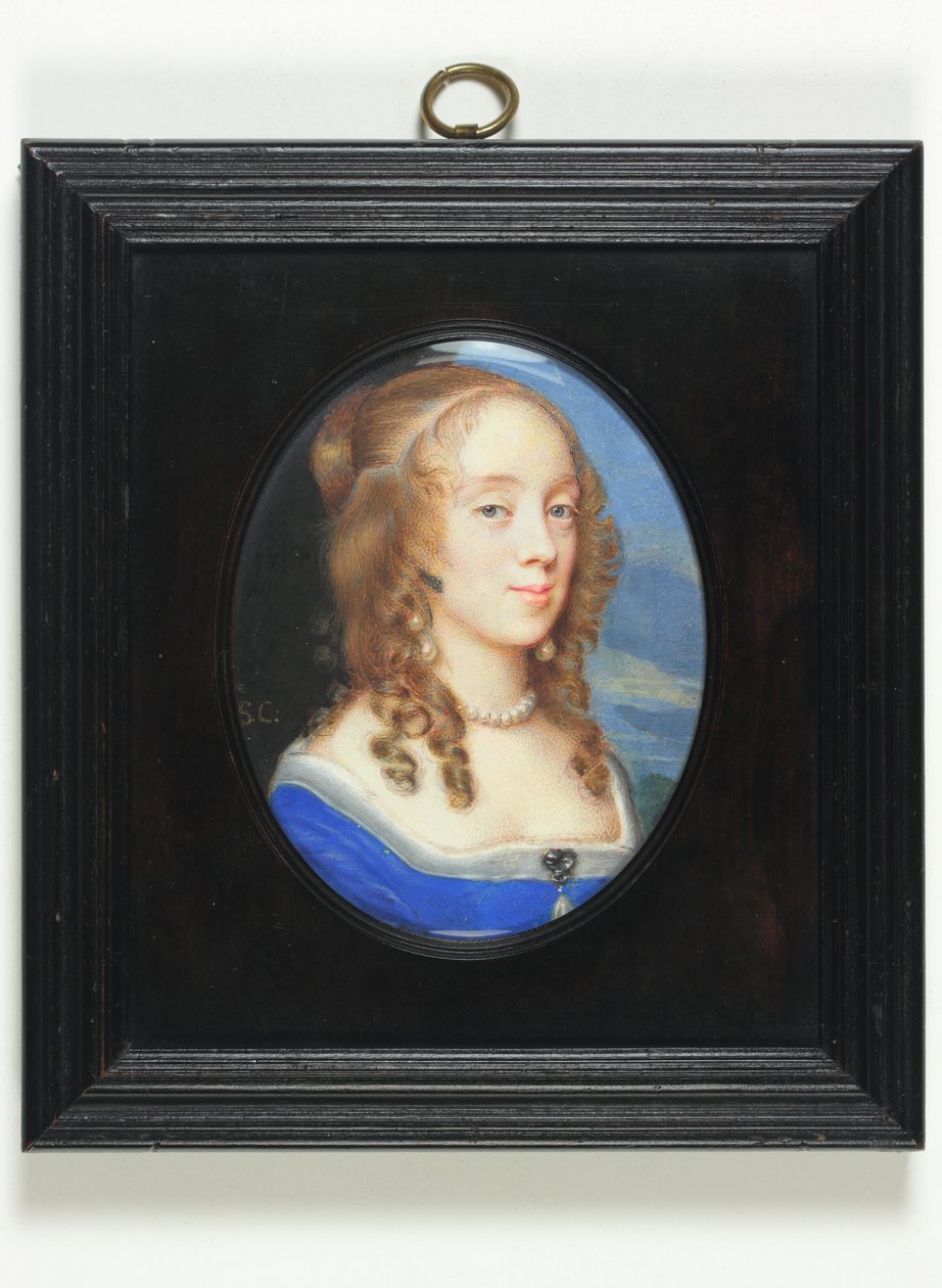 Anne Stephens, Lady Pye (akvarel na pergamenu) od Samuel Cooper