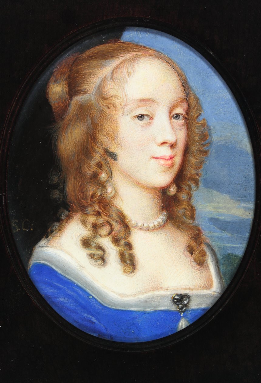 Anne Stephens, Lady Pye (akvarel na pergamenu) od Samuel Cooper