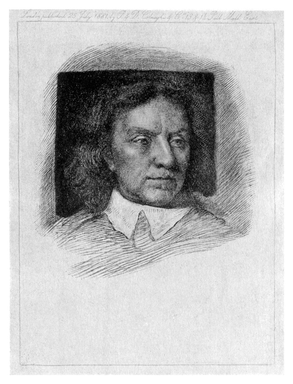 Oliver Cromwell 1599-1658, lord protektor Anglie, 1899. od Samuel Cooper