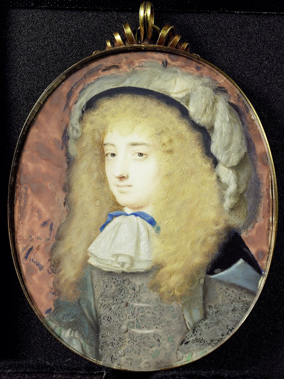 Portrét Frances Teresy Stuartové (1647-1702), vévodkyně z Richmondu a Lennoxu, v mužském oděvu od Samuel Cooper