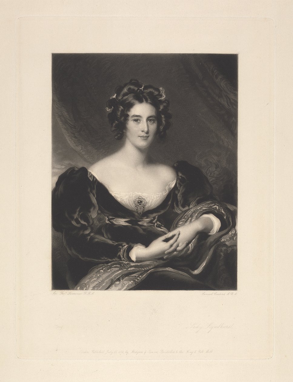 Lady Lyndhurstová od Samuel Cousins