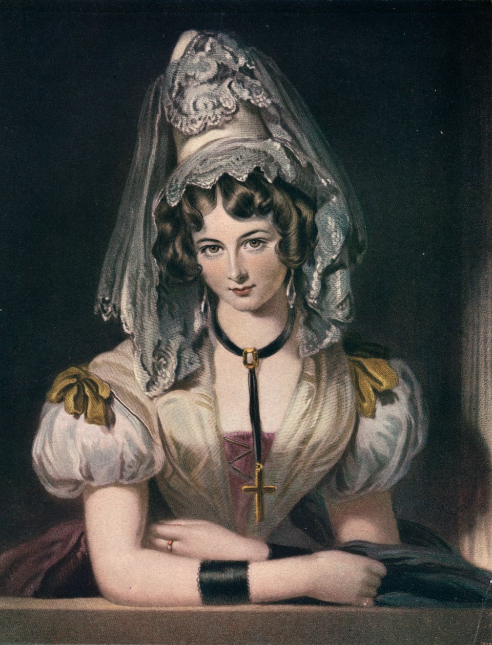 Lady Maria Theresa Lewis, 19. století, 1904 od Samuel Cousins