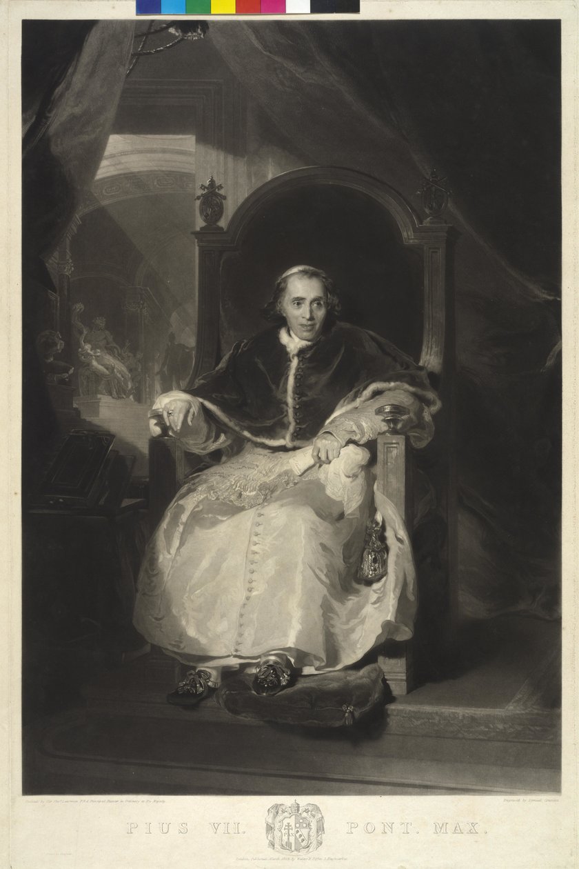 Papež Pius VII. od Samuel Cousins