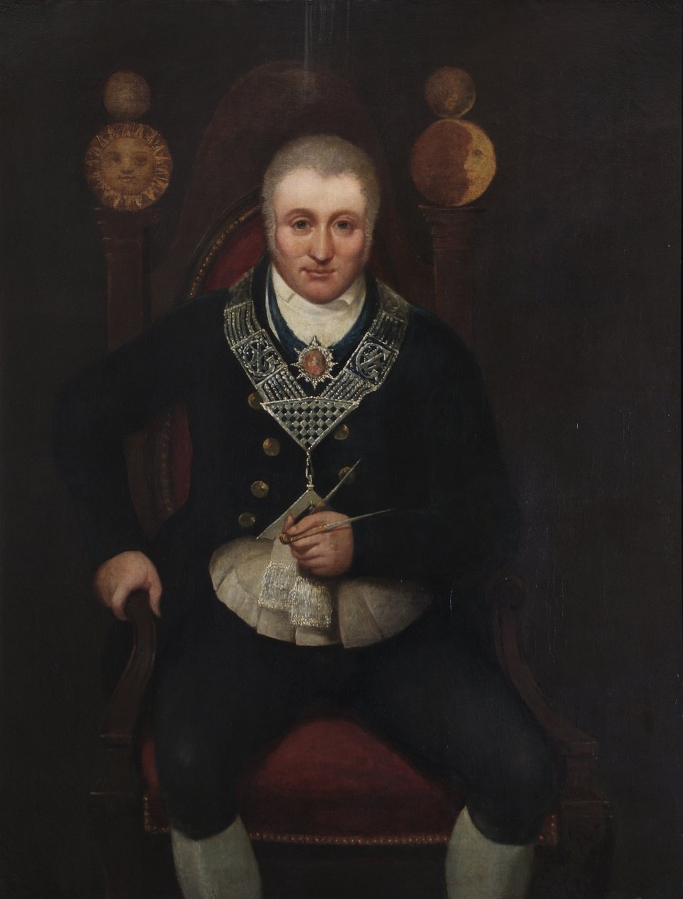 Anthony Ten Broeke, kolem roku 1770 od Samuel Drummond
