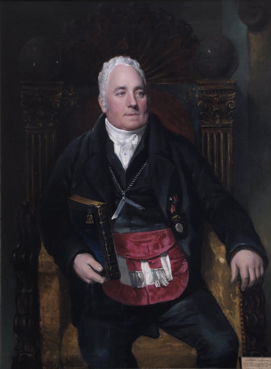 James Asperne, 1813 od Samuel Drummond