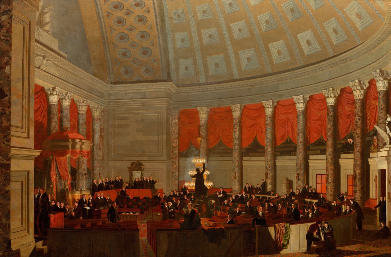 Sněmovna reprezentantů od Samuel F. B. Morse