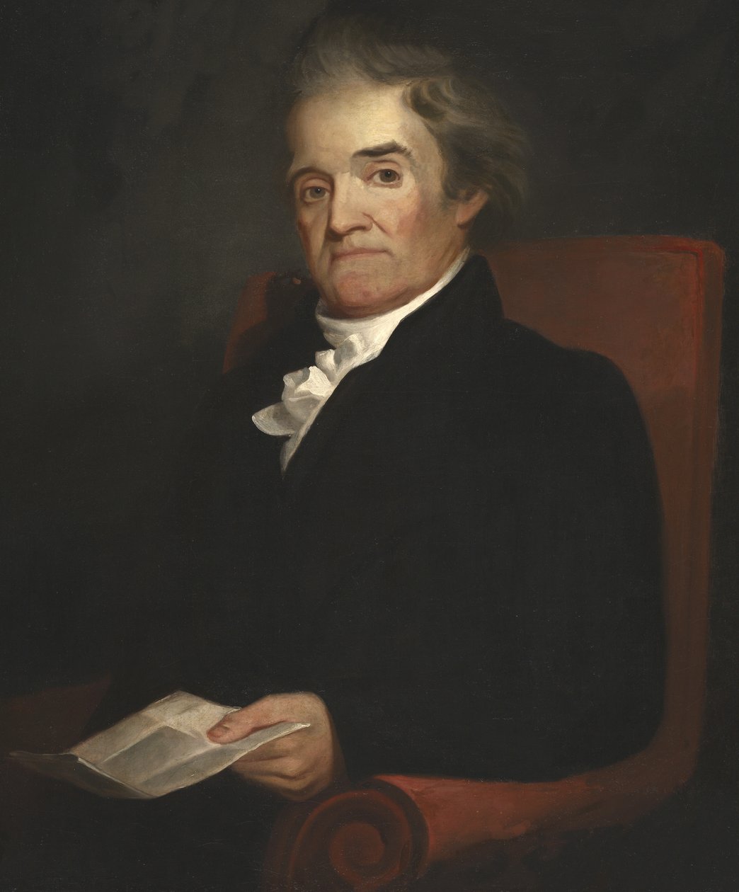 Noah Webster (1758 - 1843) (barevná litografie) od Samuel Finley Breese Morse