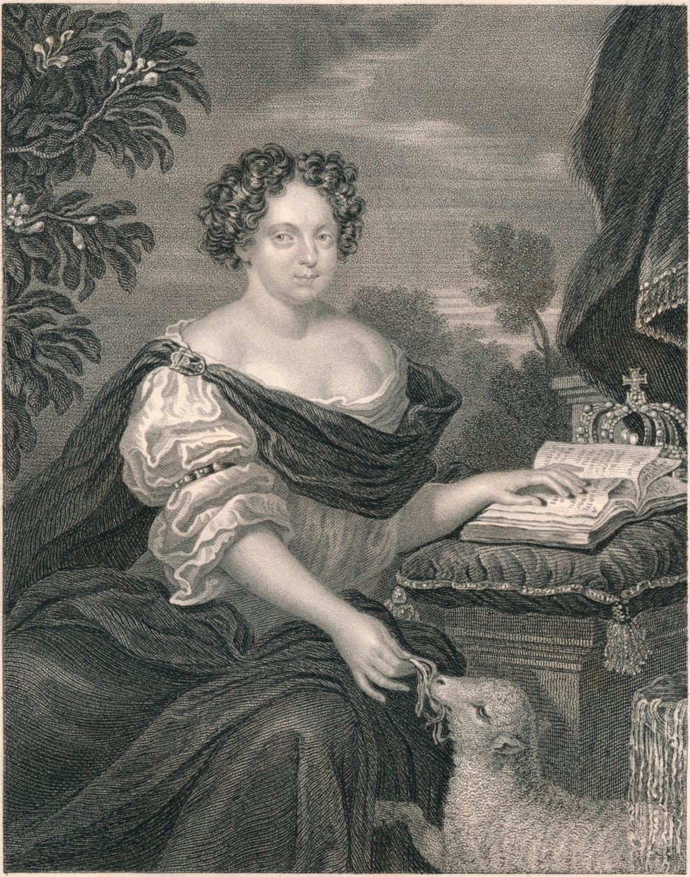 Kateřina z Braganzy. Královna Karla Druhého, c1826. od Samuel Freeman