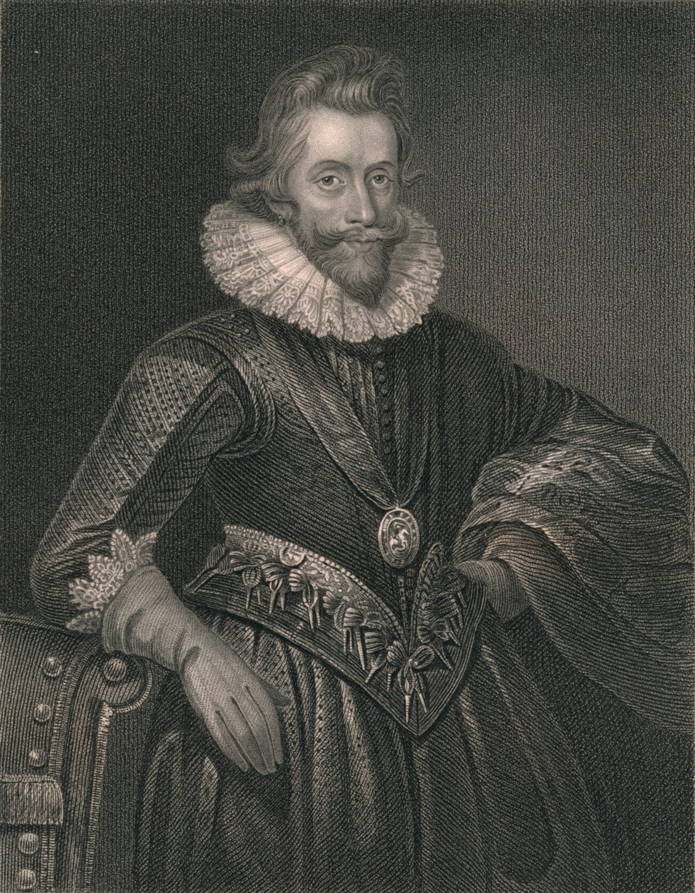 Henry Wriothesley, hrabě ze Southamptonu, c1610, počátek poloviny 19. století. od Samuel Freeman
