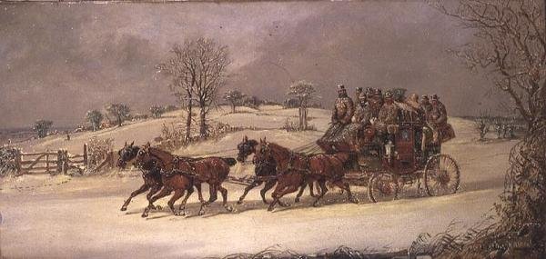 Ipswich do London Stage Coach od Samuel Henry Alken