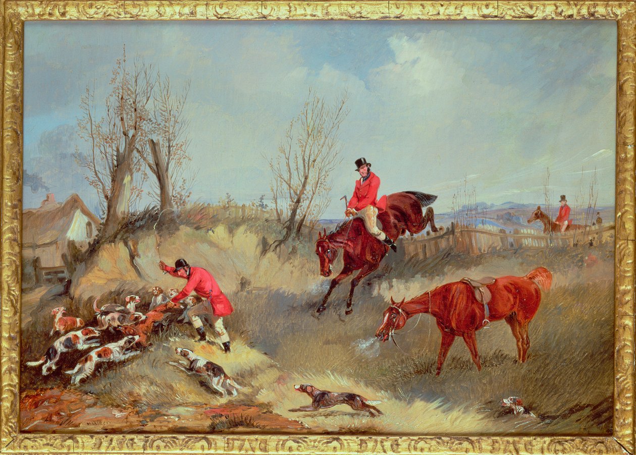 The Kill, 19. století od Samuel Henry Alken