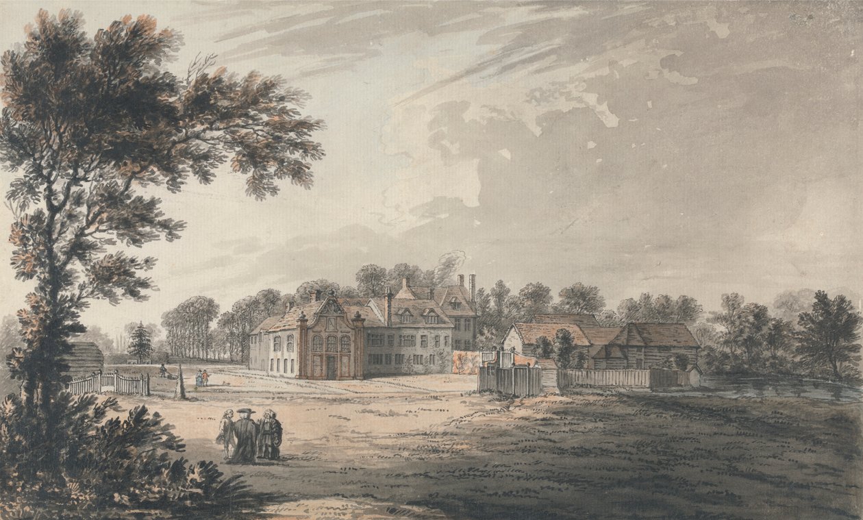 Biskupský palác, Bromley (venkovský dům) od Samuel Hieronymus Grimm