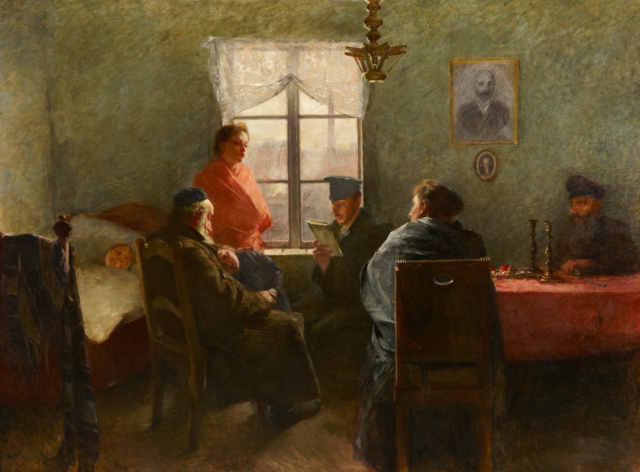 Šabatový odpočinek od Samuel Hirszenberg