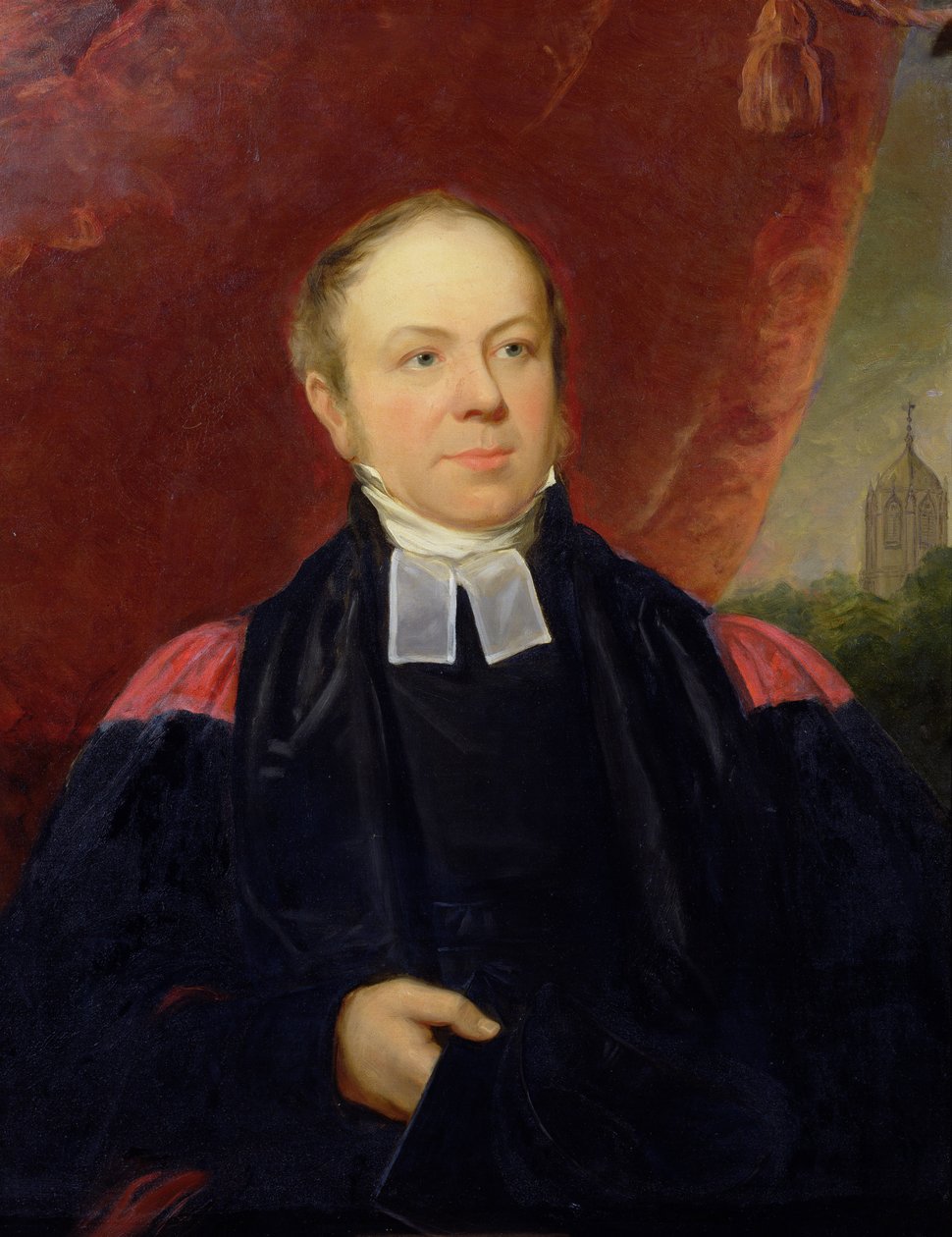Portrét Williama Bucklanda (1784-1856) profesor mineralogie na Oxfordské univerzitě a děkan z Westminsteru od Samuel Howell