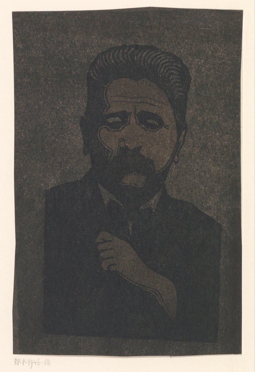 Autoportrét (s vrženým stínem) od Samuel Jessurun de Mesquita (signed by artist)