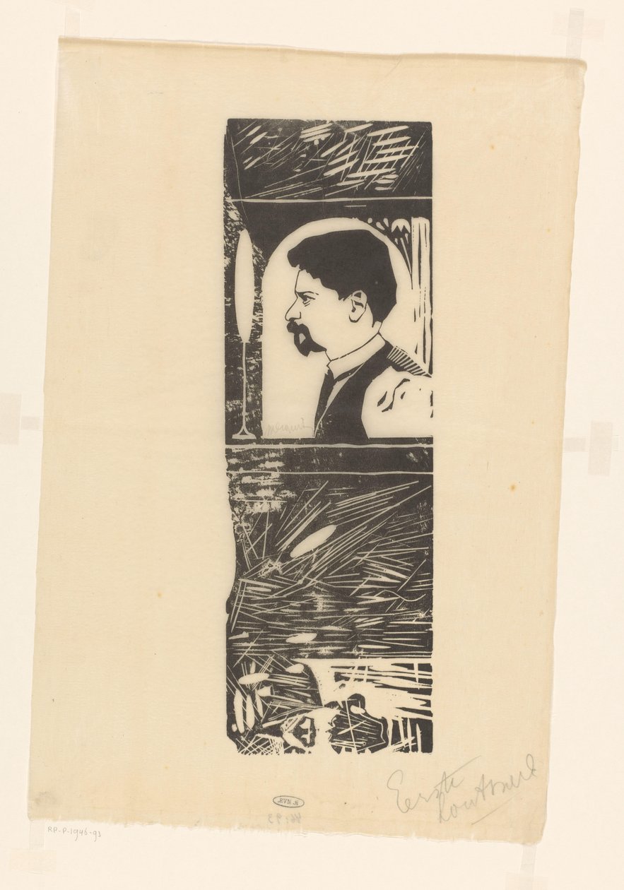 Autoportrét od Samuel Jessurun de Mesquita (signed by artist)