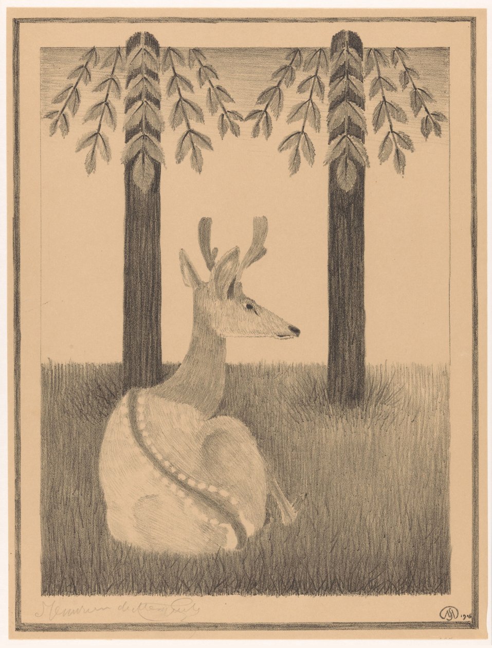 div barasingha od Samuel Jessurun de Mesquita