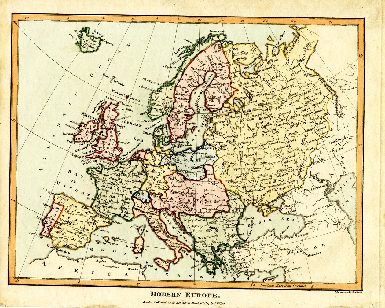 Moderní Evropa od Samuel John Neele