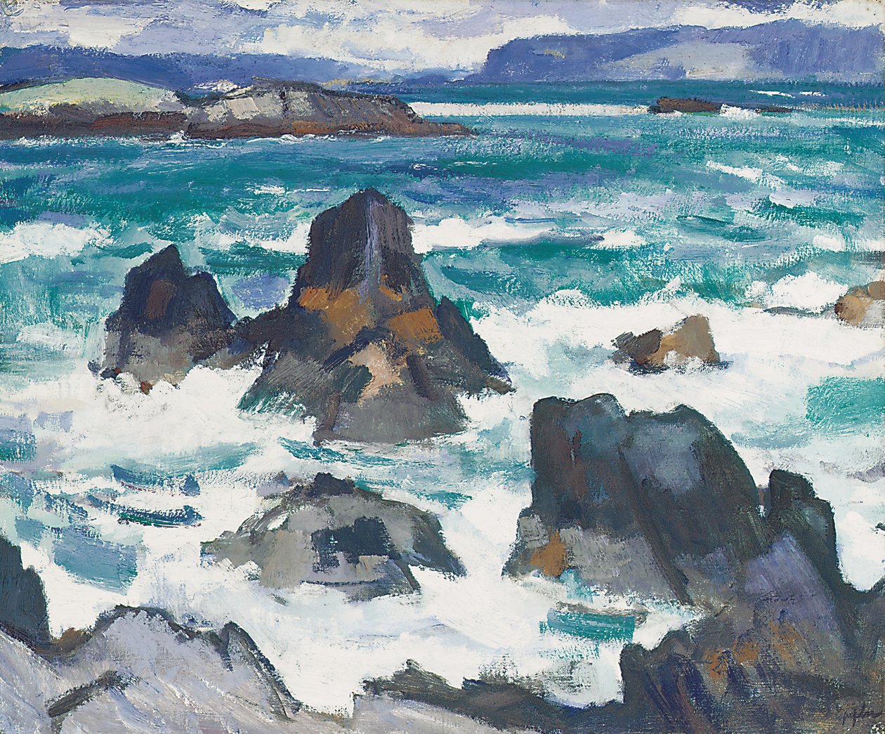 Krušný den, Iono od Samuel John Peploe