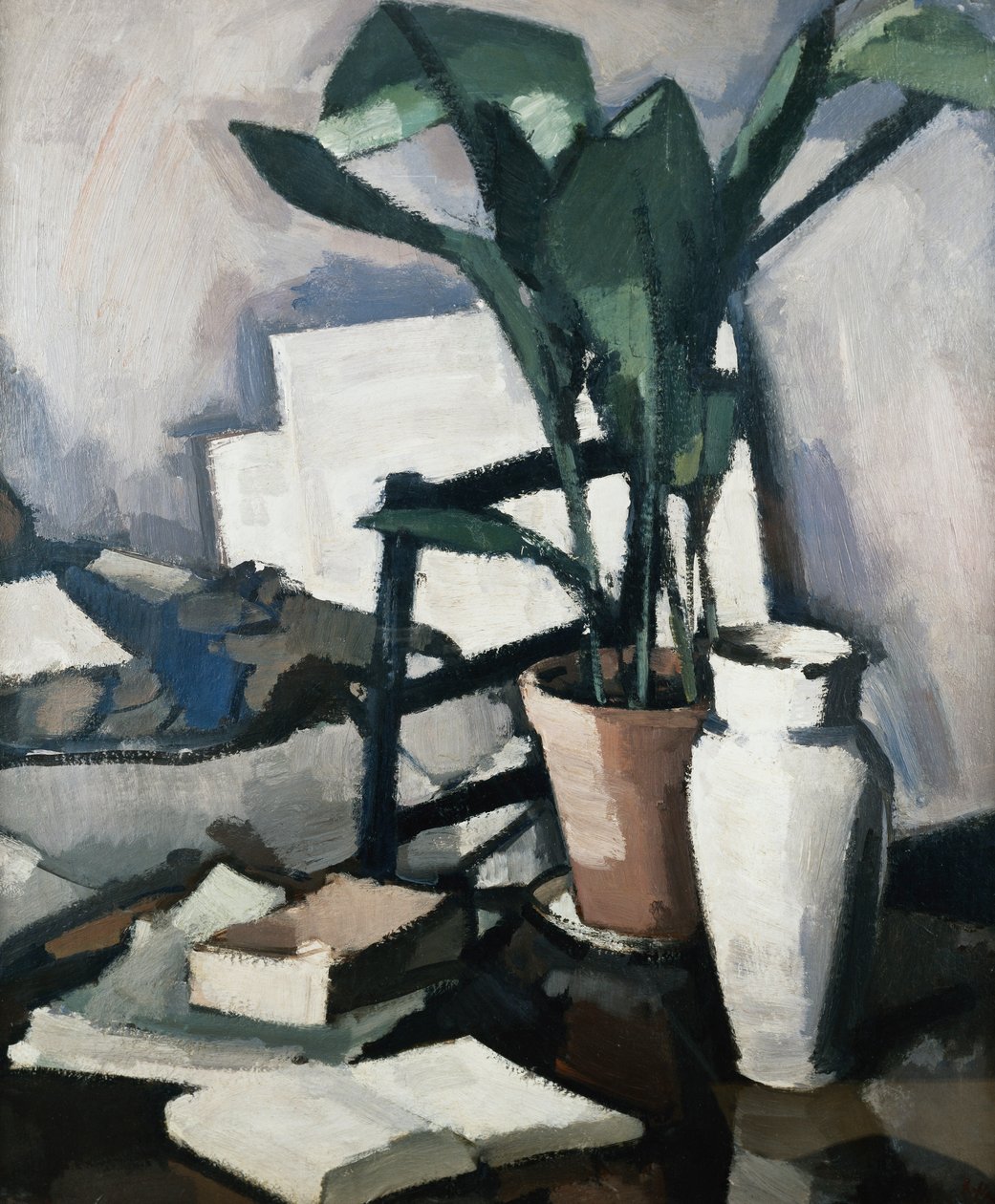 Aspidistra, c. 1924 od Samuel John Peploe