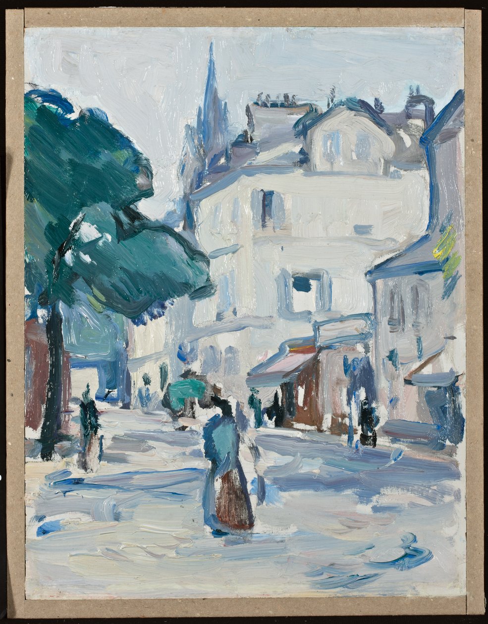 Pouliční scéna, Paříž, od Samuel John Peploe