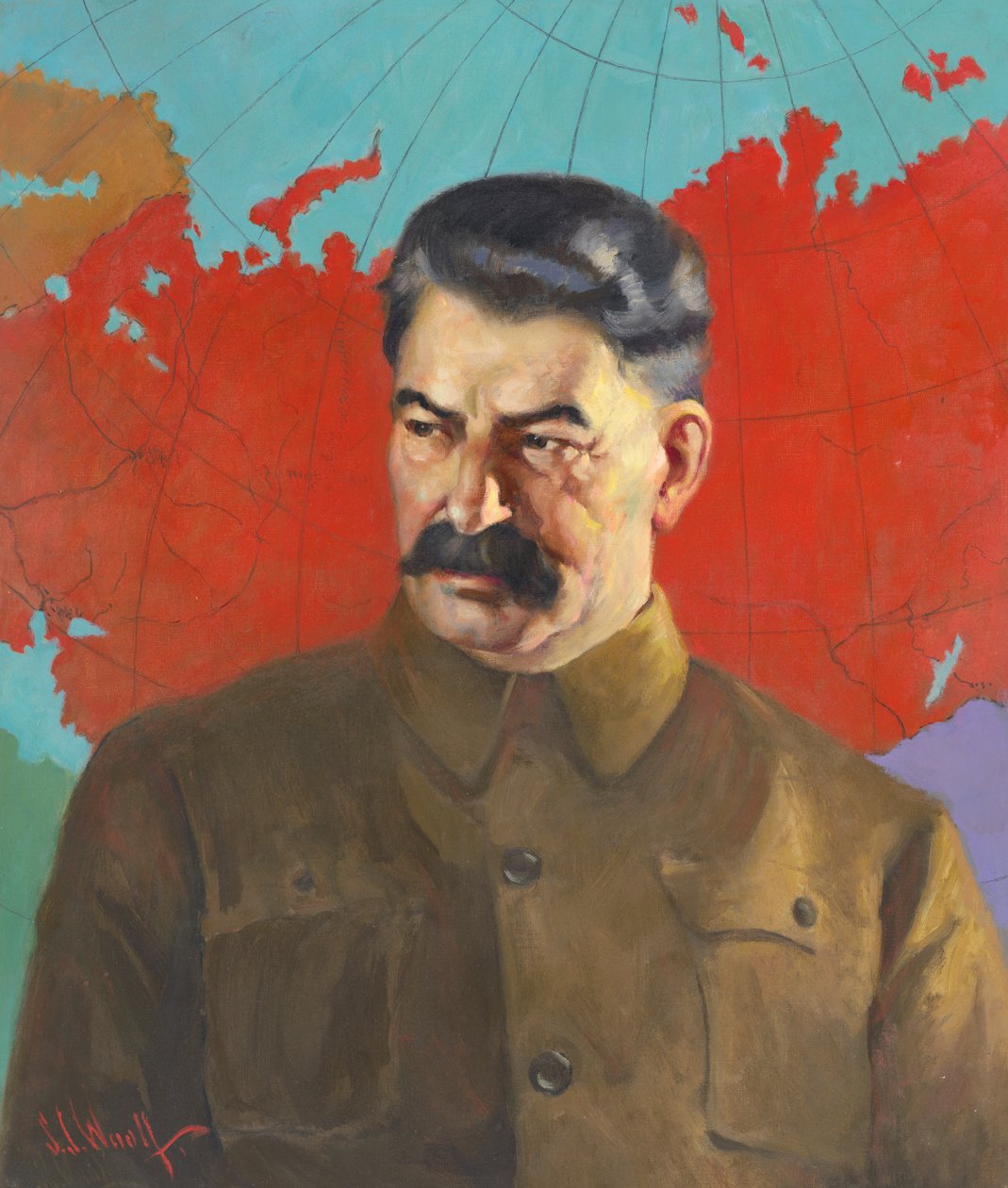 Josif Stalin, 1937. od Samuel Johnson Woolf