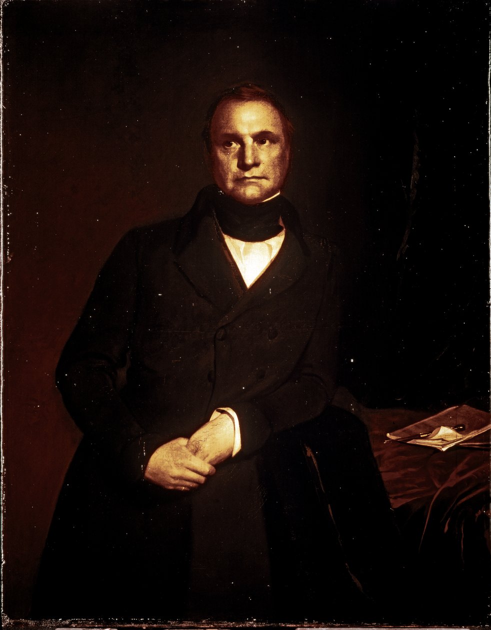 Portrét Charlese Babbage od Samuel Laurence