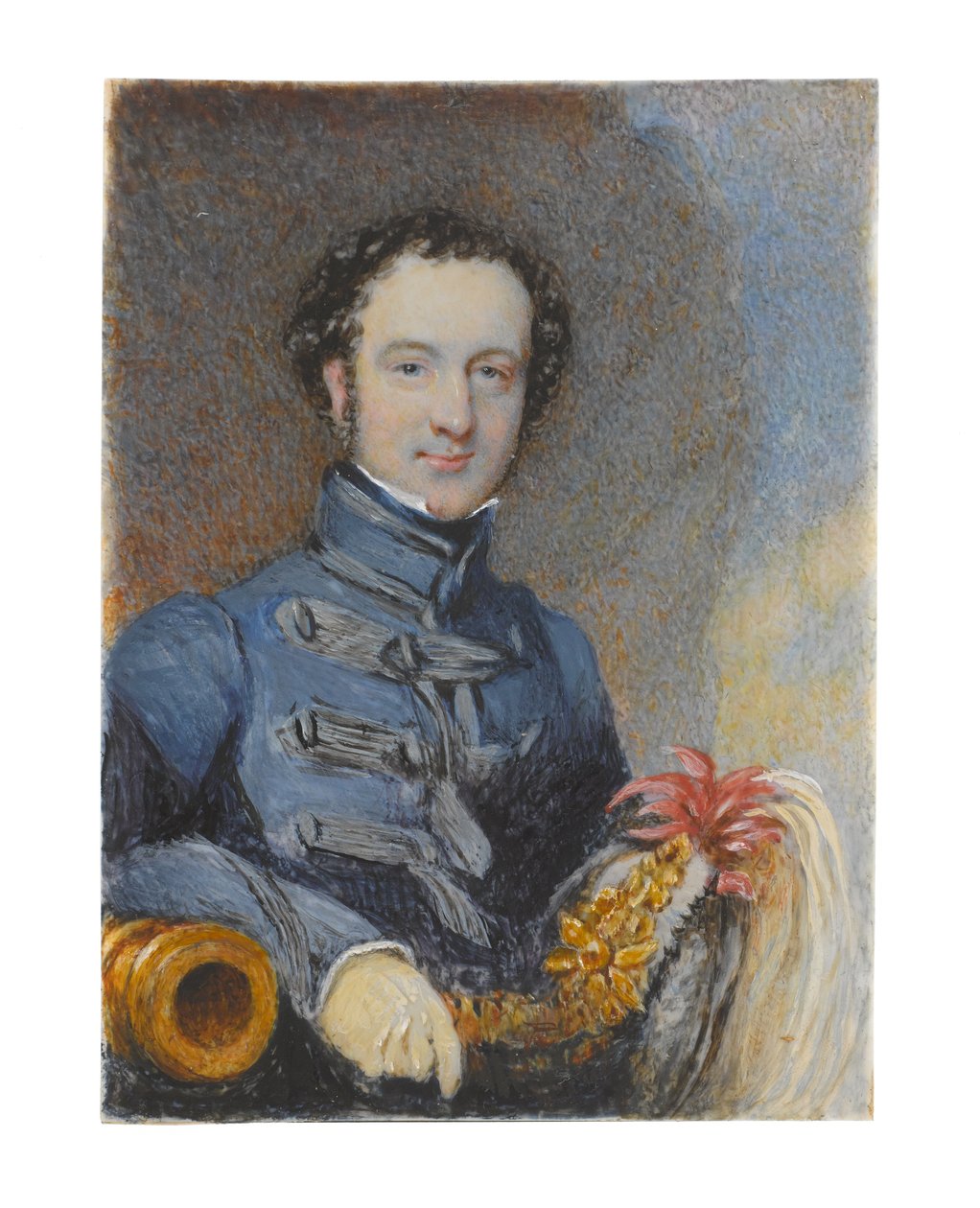 Kapitán William Siborne, circa 1830 od Samuel Lover
