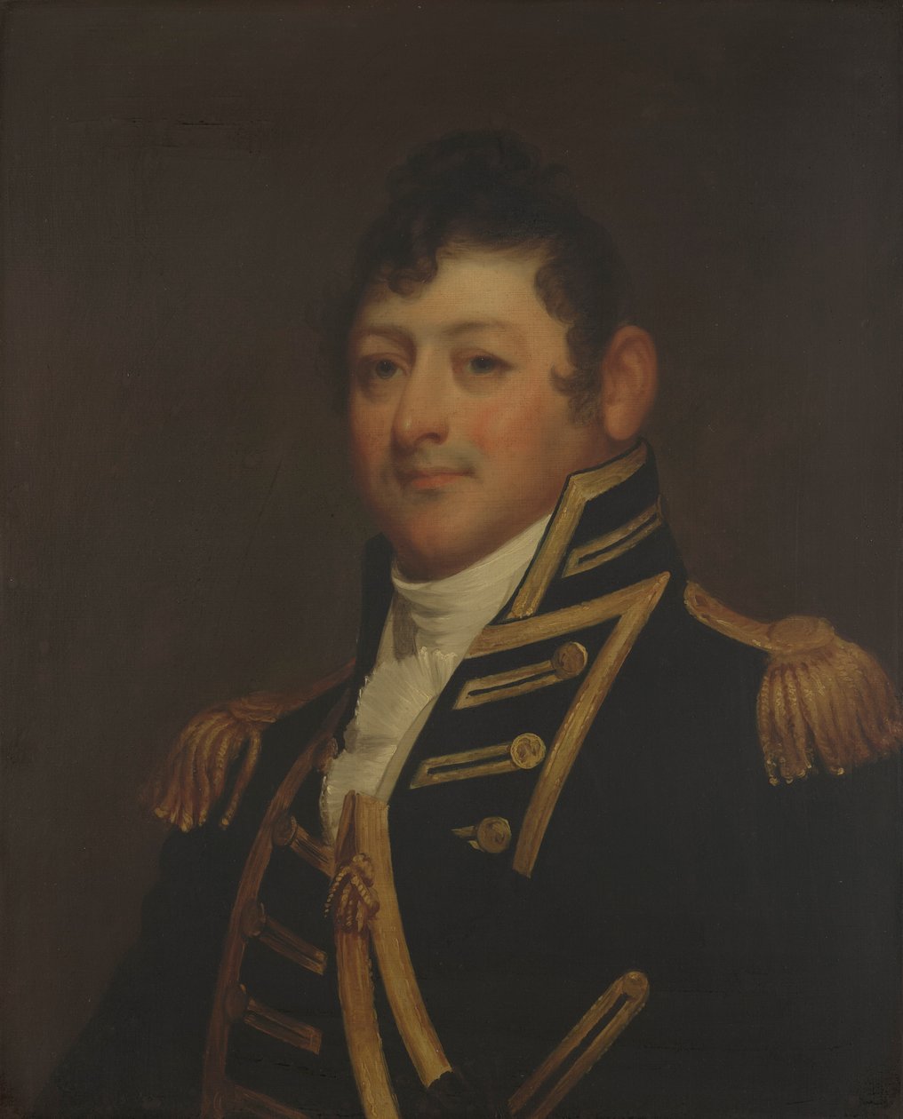 Komodor Isaac Hull (1773-1843) (kopie podle Gilberta Stuarta) od Samuel Lovett Waldo
