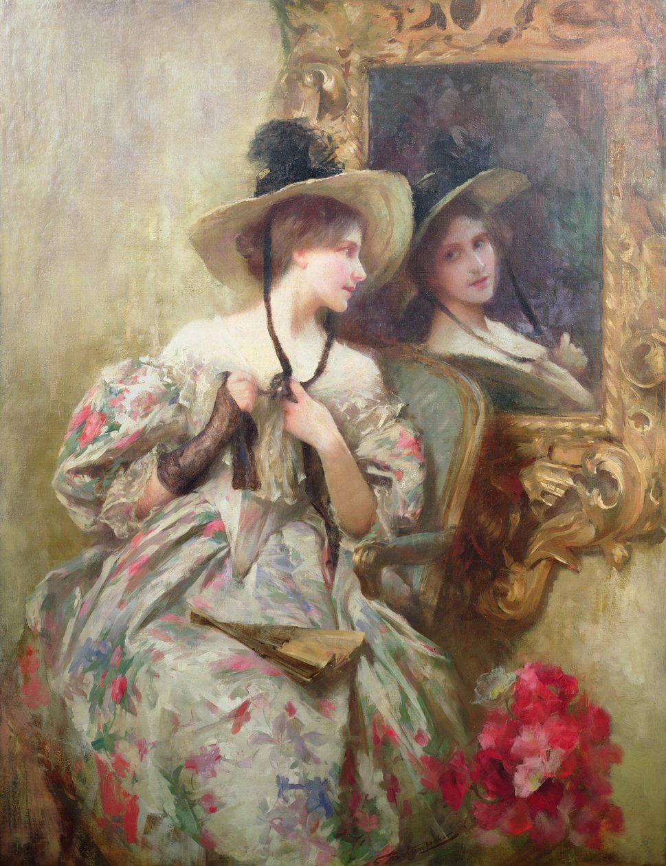 Odrazy (olej na plátně) od Samuel Melton Fisher
