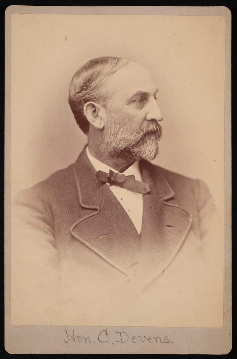 Portrét Charlese Devense 1820-1891, před rokem 1891. od Samuel Montague Fassett